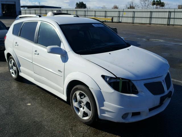 5Y2SL65878Z420914 - 2008 PONTIAC VIBE WHITE photo 1