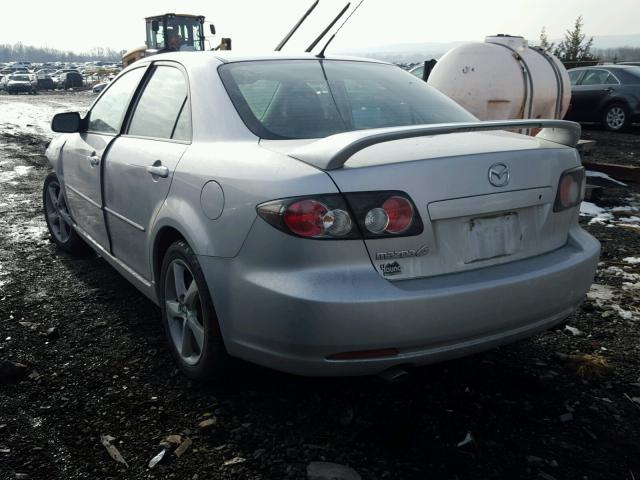 1YVHP80C385M42383 - 2008 MAZDA 6 I SILVER photo 3