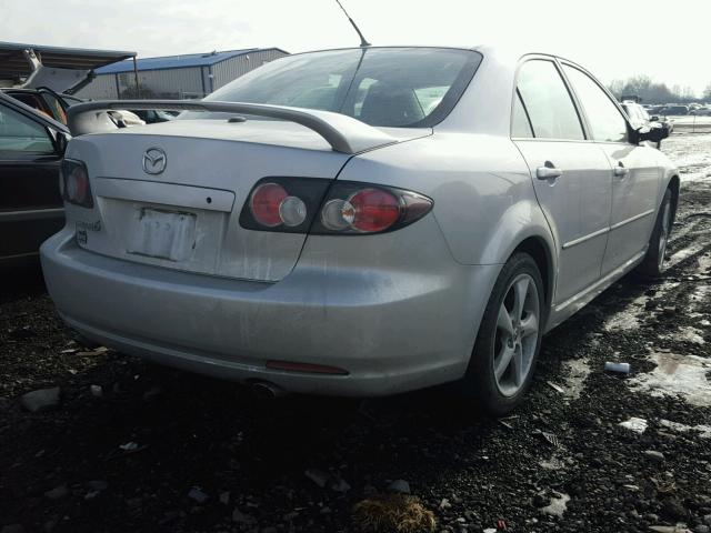 1YVHP80C385M42383 - 2008 MAZDA 6 I SILVER photo 4