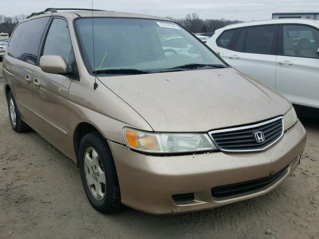 2HKRL1867YH557385 - 2000 HONDA ODYSSEY EX GOLD photo 1