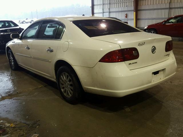 1G4HP57246U188229 - 2006 BUICK LUCERNE CX WHITE photo 3