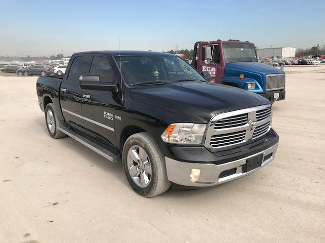 1C6RR6LT0ES422942 - 2014 RAM 1500 SLT BLACK photo 1