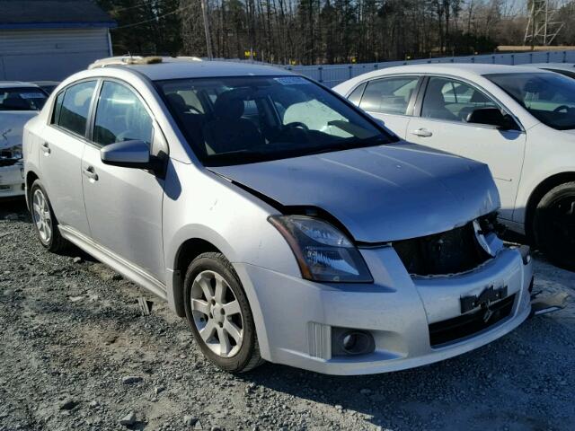 3N1AB6AP1CL634859 - 2012 NISSAN SENTRA 2.0 SILVER photo 1