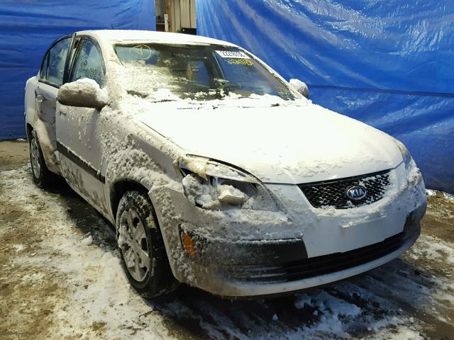 KNADE223196539143 - 2009 KIA RIO BASE WHITE photo 1