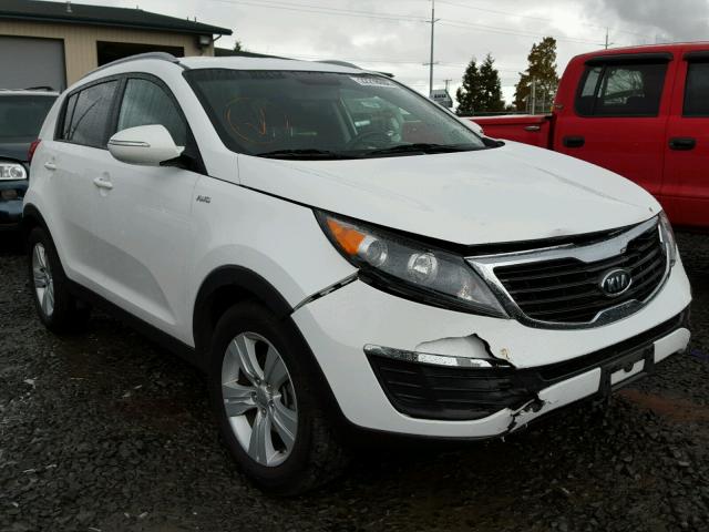 KNDPBCA2XC7257768 - 2012 KIA SPORTAGE L WHITE photo 1