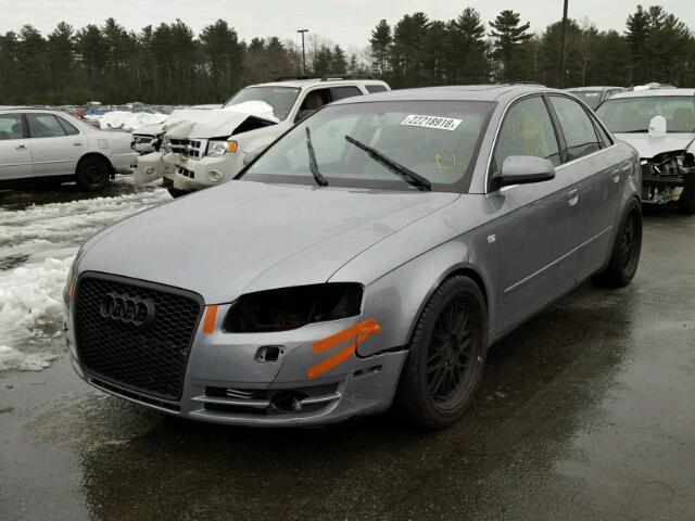 WAUDF78EX5A564858 - 2005 AUDI A4 2.0T QU GRAY photo 2