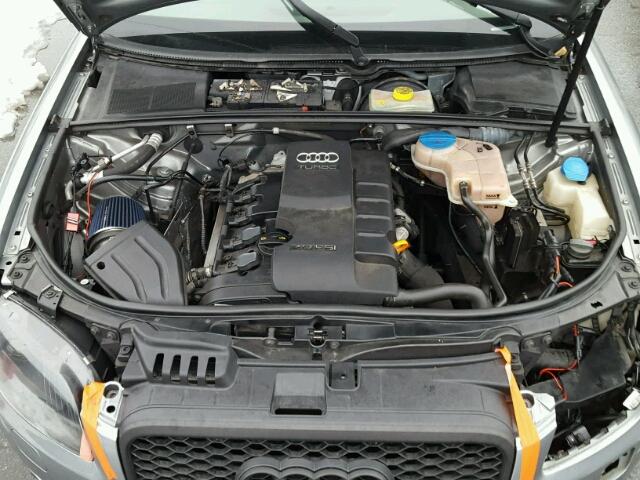 WAUDF78EX5A564858 - 2005 AUDI A4 2.0T QU GRAY photo 7