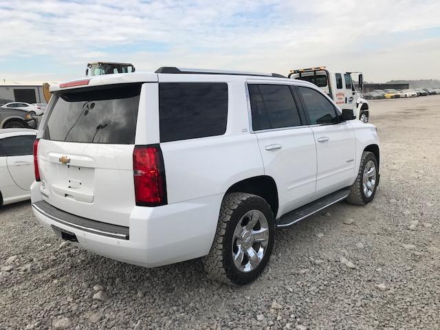 1GNSKCKC9FR140457 - 2015 CHEVROLET TAHOE K150 WHITE photo 4