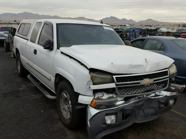 1GCEC19Z37Z203474 - 2007 CHEVROLET SILVERADO WHITE photo 1