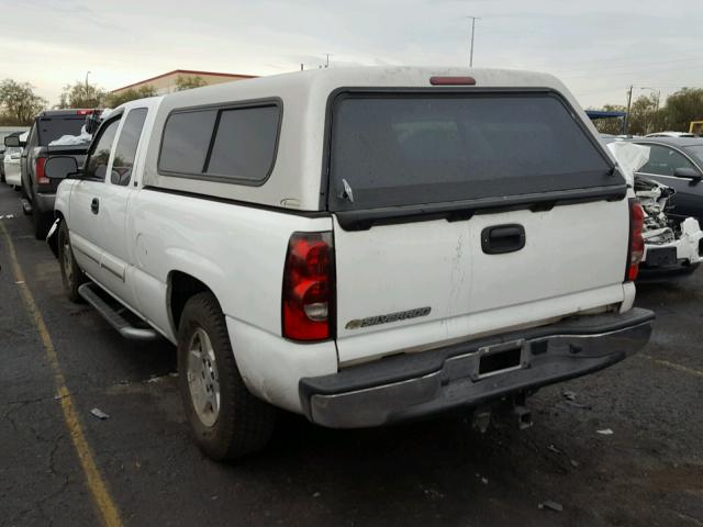 1GCEC19Z37Z203474 - 2007 CHEVROLET SILVERADO WHITE photo 3