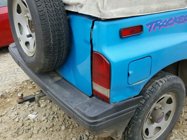 2CNBE18U8N6937986 - 1992 GEO TRACKER BLUE photo 9