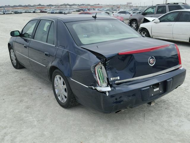 1G6KD57Y16U126085 - 2006 CADILLAC DTS BLUE photo 3