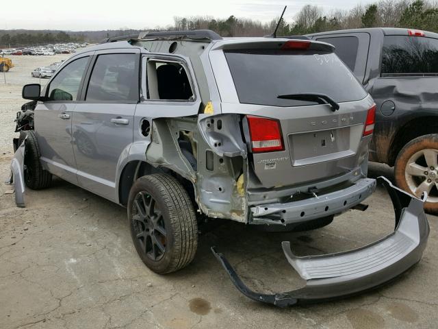 3C4PDCBB8HT685236 - 2017 DODGE JOURNEY SX GRAY photo 3