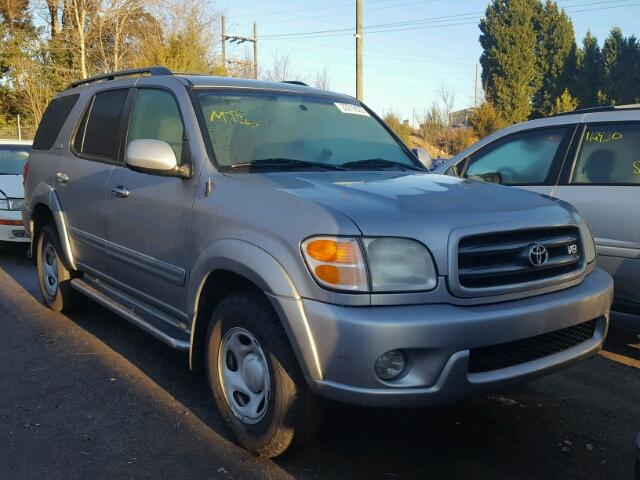 5TDZT34A14S205705 - 2004 TOYOTA SEQUOIA SR GRAY photo 1