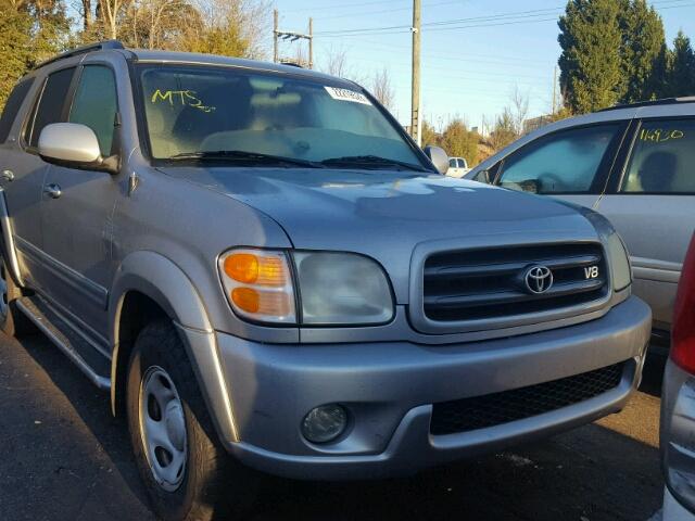 5TDZT34A14S205705 - 2004 TOYOTA SEQUOIA SR GRAY photo 9