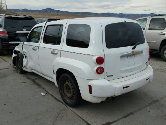 3GNDA13D57S597546 - 2007 CHEVROLET HHR LS WHITE photo 3