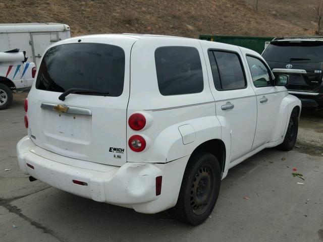 3GNDA13D57S597546 - 2007 CHEVROLET HHR LS WHITE photo 4