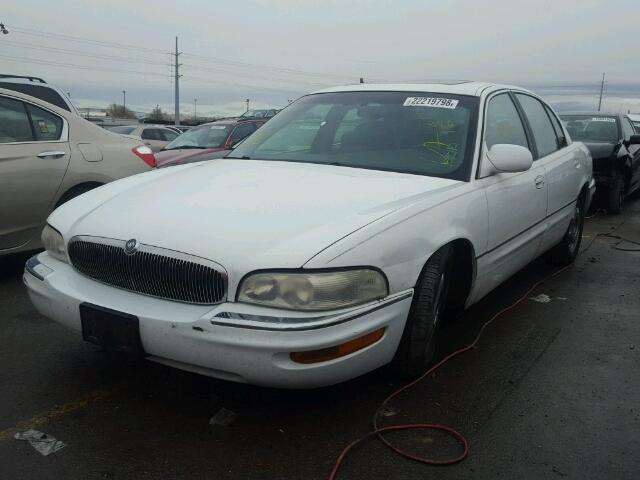 1G4CU5215W4626645 - 1998 BUICK PARK AVENU WHITE photo 2