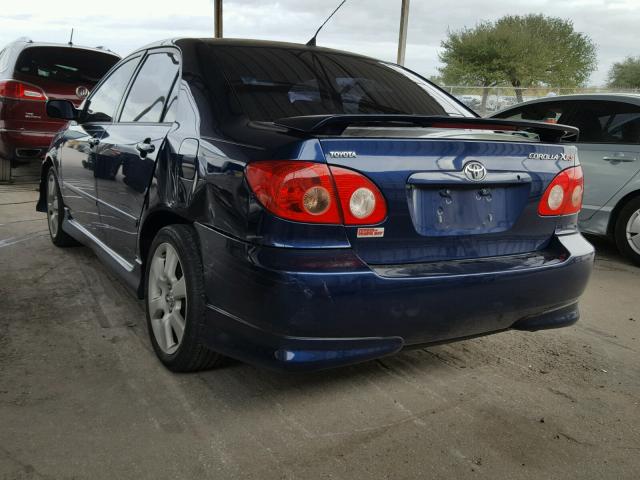 2T1BY32E96C550887 - 2006 TOYOTA COROLLA XR 蓝色 照片 3