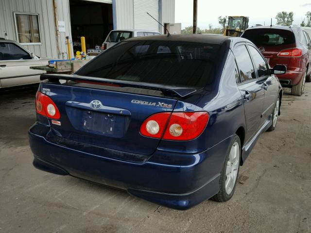 2T1BY32E96C550887 - 2006 TOYOTA COROLLA XR 蓝色 照片 4