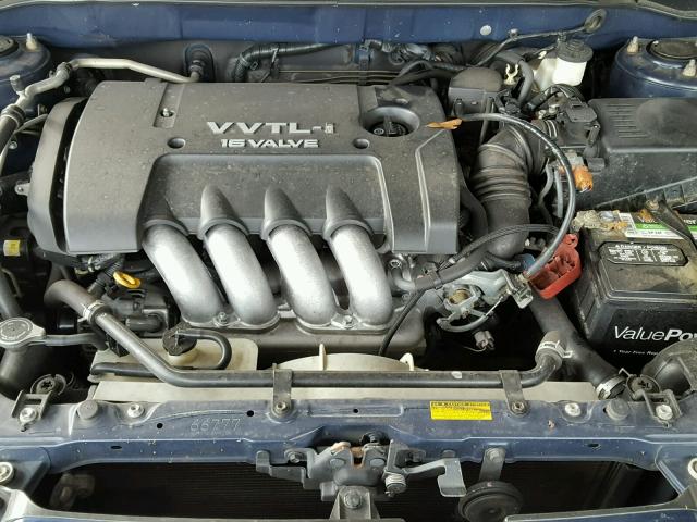 2T1BY32E96C550887 - 2006 TOYOTA COROLLA XR 蓝色 照片 7