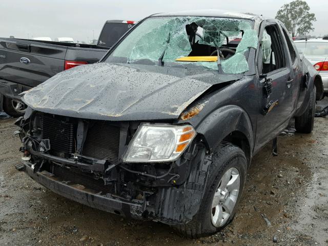 1N6BD0CT8CC451373 - 2012 NISSAN FRONTIER S GRAY photo 2