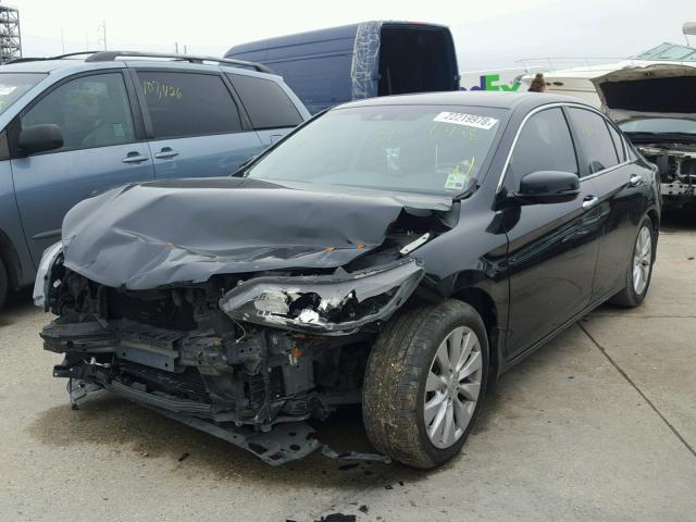 1HGCR2F83DA138872 - 2013 HONDA ACCORD EXL BLACK photo 2