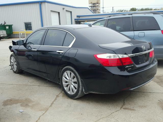 1HGCR2F83DA138872 - 2013 HONDA ACCORD EXL BLACK photo 3