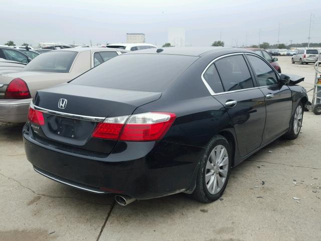 1HGCR2F83DA138872 - 2013 HONDA ACCORD EXL BLACK photo 4