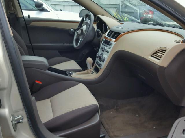 1G1ZH57B39F208459 - 2009 CHEVROLET MALIBU 1LT 米色 照片 5