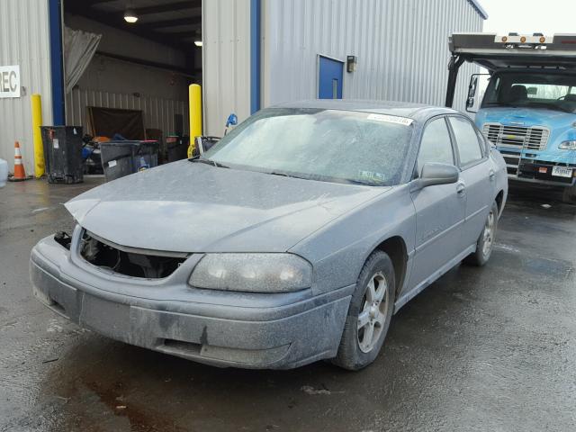 2G1WH52K849254087 - 2004 CHEVROLET IMPALA LS GRAY photo 2