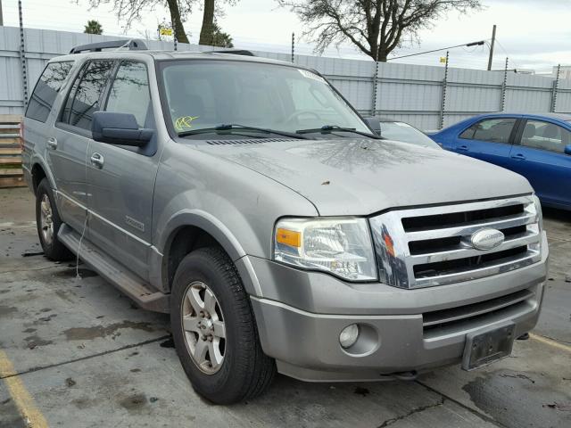 1FMFU16598LA65586 - 2008 FORD EXPEDITION SILVER photo 1