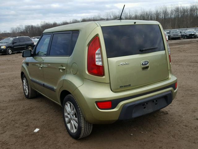 KNDJT2A64C7385522 - 2012 KIA SOUL + GREEN photo 3