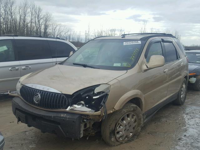 3G5DA03L46S565901 - 2006 BUICK RENDEZVOUS GOLD photo 2