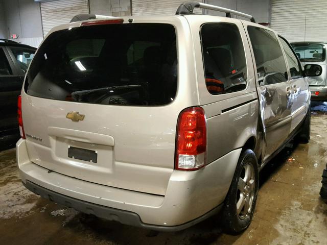 1GNDV33198D150547 - 2008 CHEVROLET UPLANDER L TAN photo 4