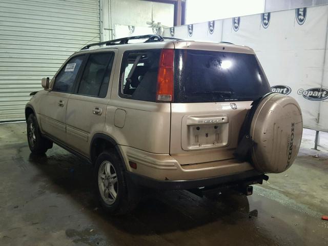 JHLRD18721S003851 - 2001 HONDA CR-V SE GOLD photo 3