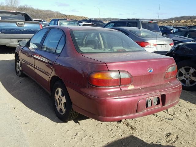 1G1ND52F94M687768 - 2004 CHEVROLET CLASSIC MAROON photo 3