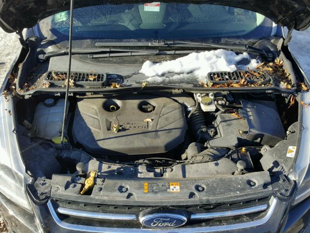 1FMCU9J98DUB88506 - 2013 FORD ESCAPE TIT BLACK photo 7