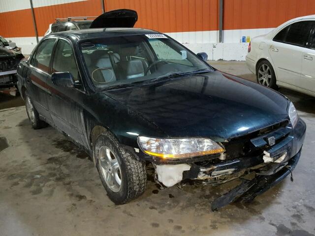 1HGCG1656YA803372 - 2000 HONDA ACCORD EX GREEN photo 1