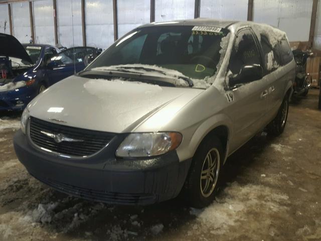 2C4GP44L93R112764 - 2003 CHRYSLER TOWN & COU GRAY photo 2