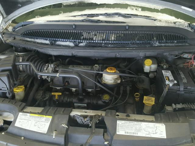 2C4GP44L93R112764 - 2003 CHRYSLER TOWN & COU GRAY photo 7