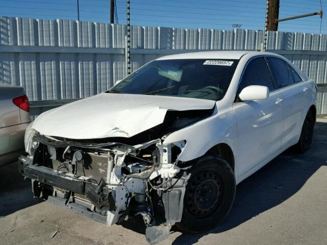 4T1BE46K17U722988 - 2007 TOYOTA CAMRY NEW WHITE photo 2