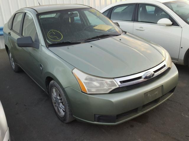 1FAHP35N28W228830 - 2008 FORD FOCUS SE GREEN photo 1