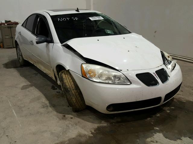 1G2ZG57N194135922 - 2009 PONTIAC G6 WHITE photo 1