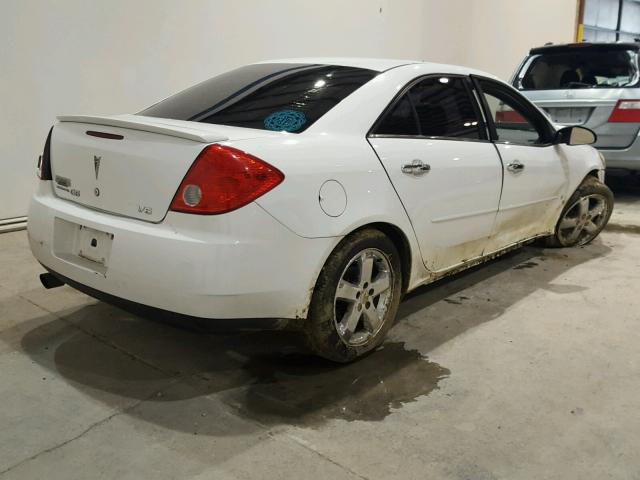 1G2ZG57N194135922 - 2009 PONTIAC G6 WHITE photo 4