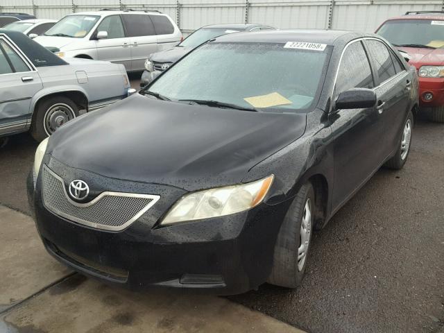 4T1BE46K27U136588 - 2007 TOYOTA CAMRY NEW BLACK photo 2