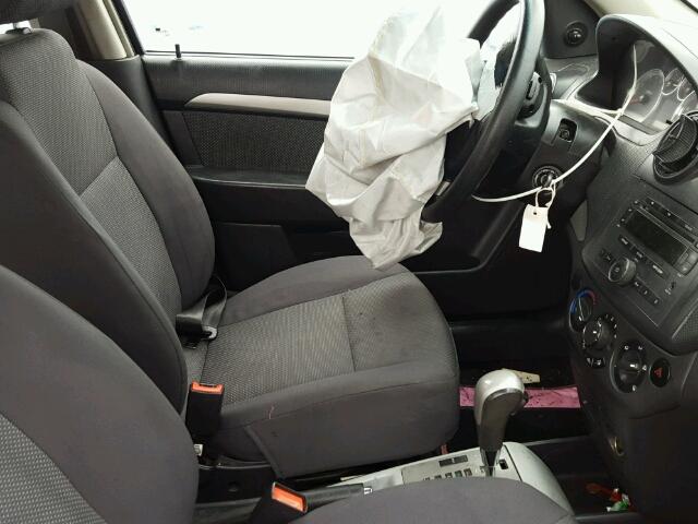 KL1TD56638B015030 - 2008 CHEVROLET AVEO BASE 灰色 照片 5