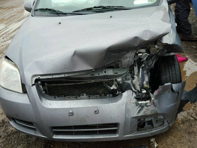 KL1TD56638B015030 - 2008 CHEVROLET AVEO BASE 灰色 照片 7