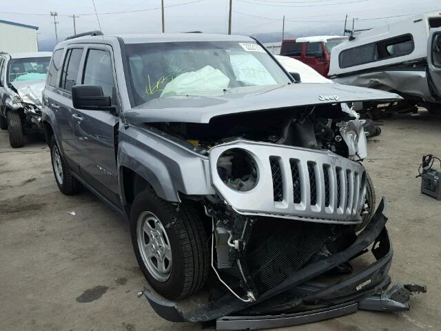 1C4NJRBB0GD551599 - 2016 JEEP PATRIOT SP SILVER photo 1