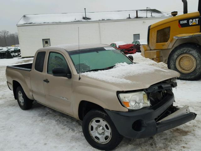 5TETX22N87Z391681 - 2007 TOYOTA TACOMA ACC GOLD photo 1